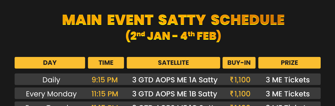 Main-Event-Satty-Schedule