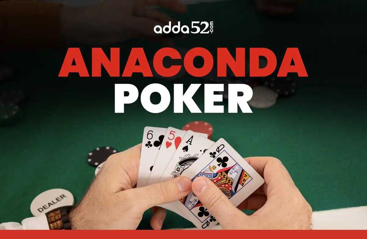  Anaconda Poker - How to Play, Rules and Variations