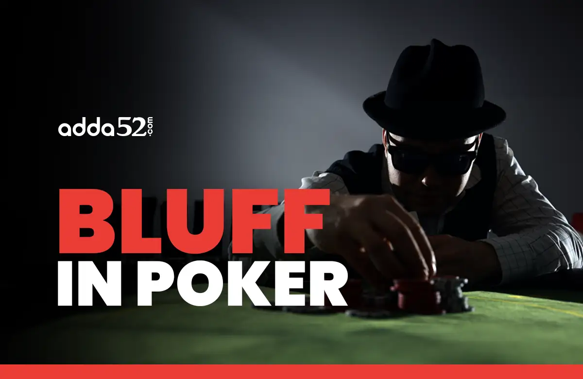 bluff in poker