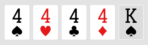 Four of a Kind poker hand