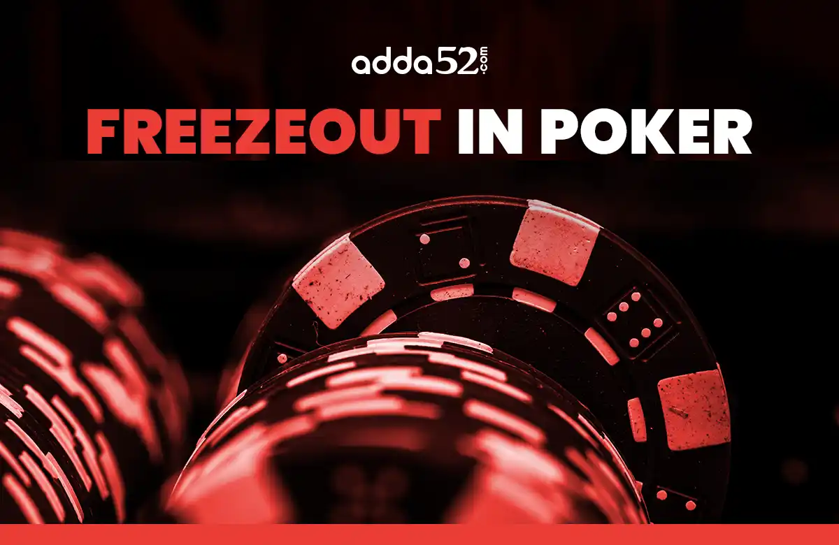 freezeout in poker