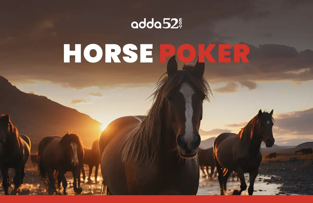  HORSE Poker Game