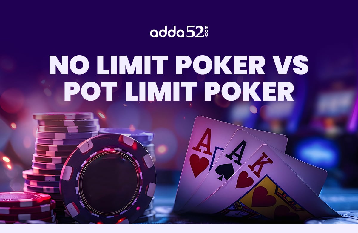 No Limit Poker Vs Pot Limit Poker