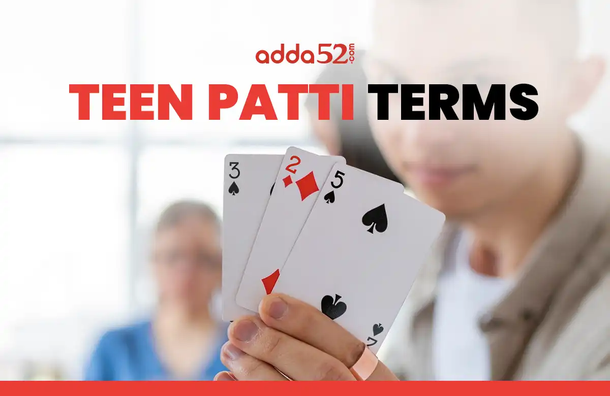 teen patti term