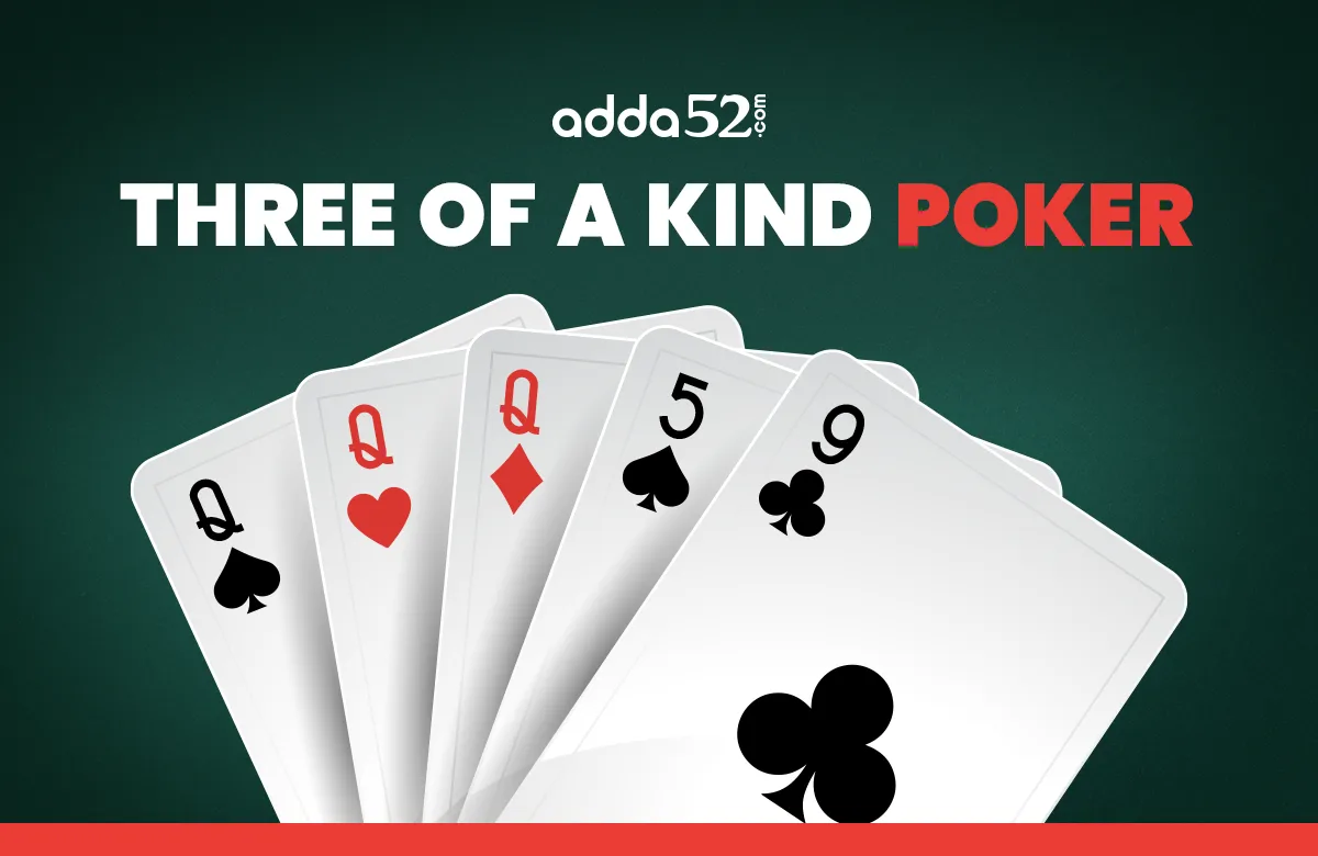  three of a kind poker