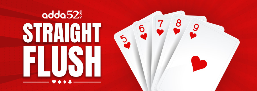 Straight deals flush poker