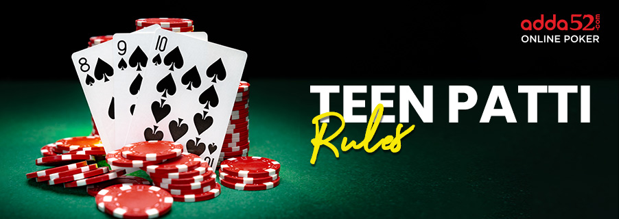 Teen Patti - Detail Guide to Play 3 Patti Game Online & Win Money