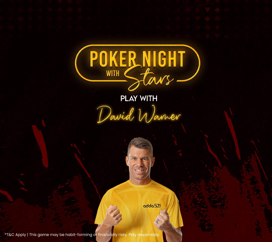 poker night with david warner 