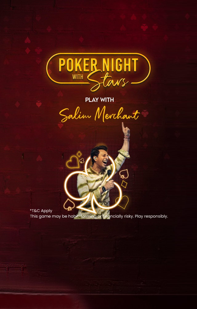 poker night with salim merchant